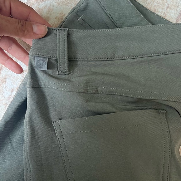 Lululemon ABC Pants Olive Green - Picture 3 of 4